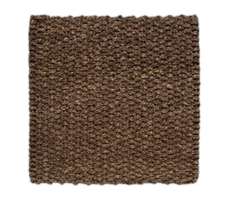 Dark Chocolate Brown Textured ABACA Pop Corn Handwoven Rug