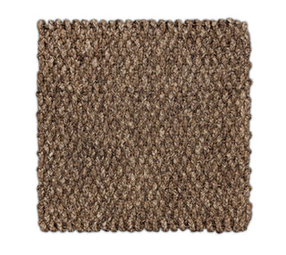 Natural Dark Brown Textured Hyacinth Handwoven Rug