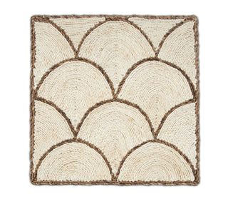 Natural Cream Texture Abaca Weave Handwoven Rug