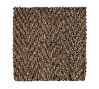Dark Walnut Brown Textured Hyacinth Handwoven Rug