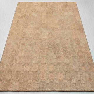 Abaca Vintage Tonal Pattern Rug – Natural Beige