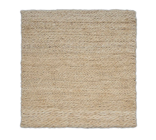 Natural Beige Texture Weave Handwoven Rug