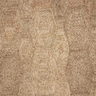 Abaca Vintage Tonal Pattern Rug – Natural Beige